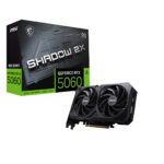 Msi Geforce Rtx 5060 8g Shadow 2x Oc 8gb Gddr7 128 Bit Dlss 4 Ekran Kartı 1