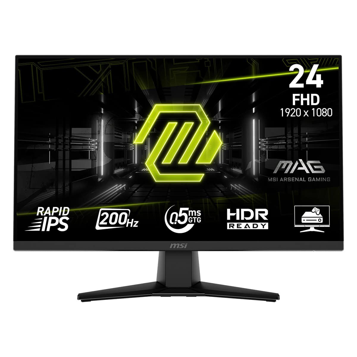 Msi Mag 242f 23 8 Inc 200hz 0 5ms Full Hd Freesync Premium Rapid Ips Gaming Monitor 1