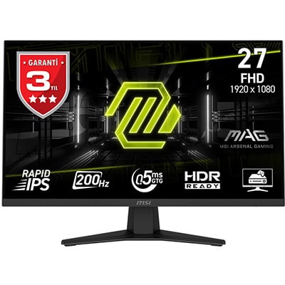 MSI MAG 274F 27 inç 200Hz Gaming Monitör – görsel 1