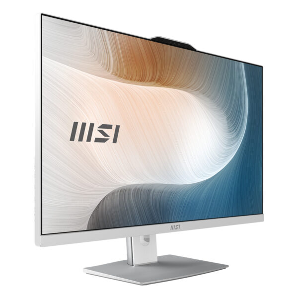 Msi Modern Am272p 12m 1086tr Intel Core I7 1255u 16gb Ddr4 1tb Ssd 27 Inc Full Hd W11 Home Beyaz All In One Bilgisayar 3