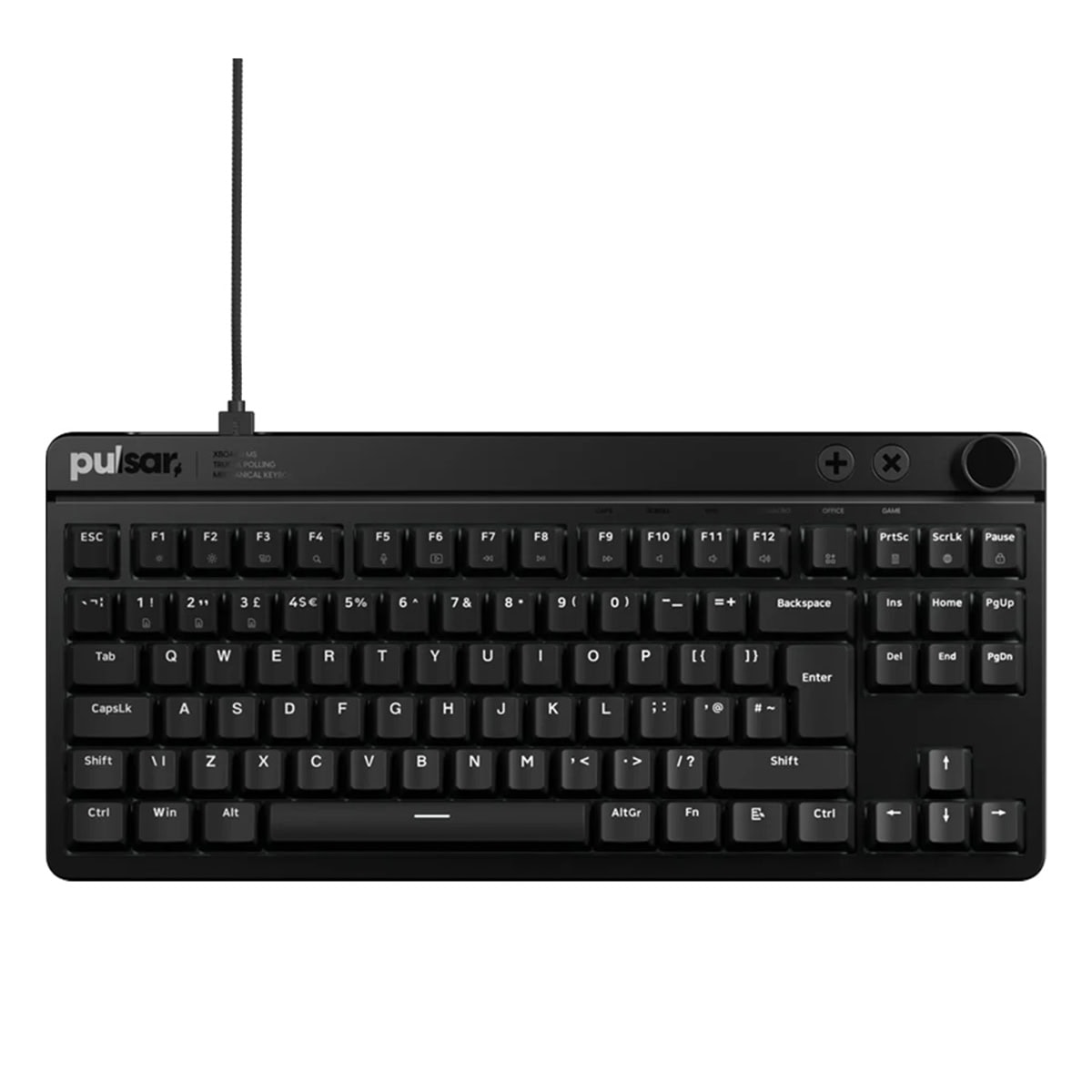 Pulsar Xboard Ms Iso Siyah Tkl Cherry Mx2a Red Switch 8k Hz Rgb Mekanik Gaming Klavye Xbms21 1
