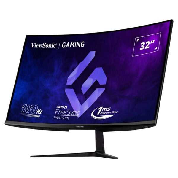 Viewsonic Vx3218c 2k 31.5 Inç 180hz 1ms 2k Qhd Freesync Premium Va Kavisli Gaming Monitör 5