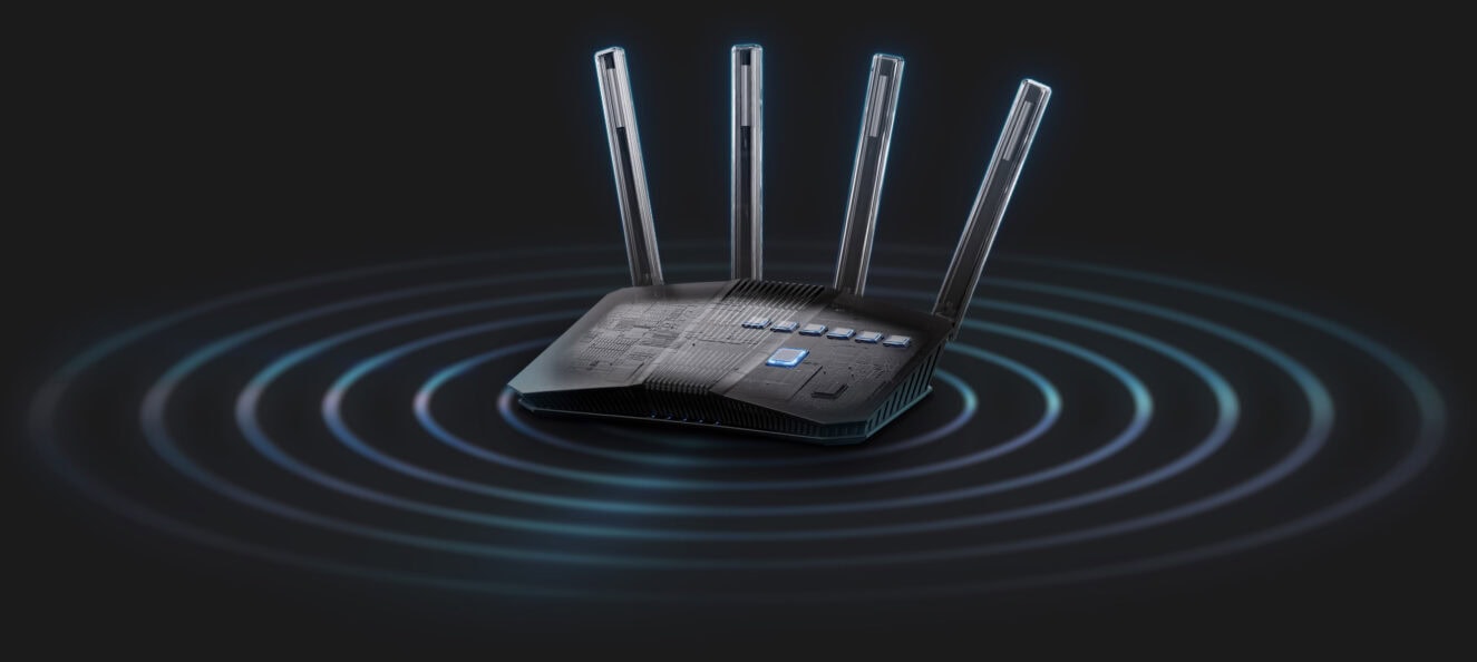 ASUS RT-BE82U BE6500 Extendable Router h11