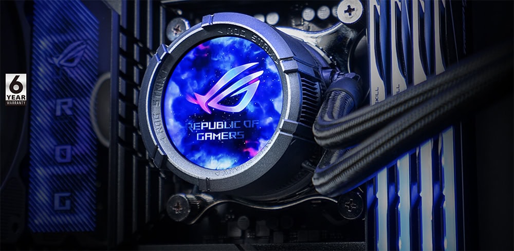 ROG STRIX LC III 360 ARGB LCD ASUS ROG Strix LC III 360 ARGB LCD İşlemci Sıvı Soğutucu H13