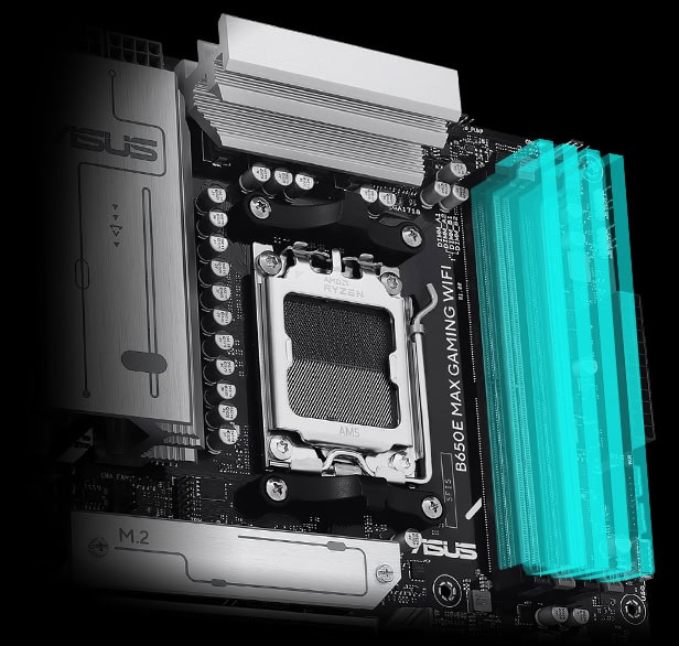B650E MAX GAMING WIFI ASUS B850M MAX GAMING WIFI Anakart h14