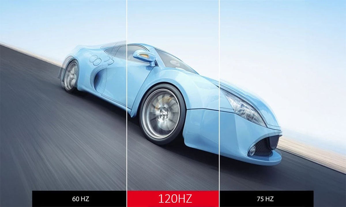 120Hz Yenileme Hızı ile Akıcı Görseller