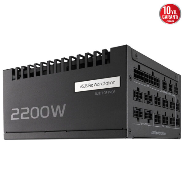 Asus Pro Ws 2200w Platinum 80+ Platinum Pcie 5.1 Full Modüler Atx 3.1 Güç Kaynağı 7