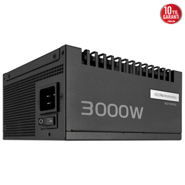 Asus Pro Ws 3000w Platinum 80+ Platinum Pcie 5.1 Full Modüler Atx 3.1 Güç Kaynağı 10