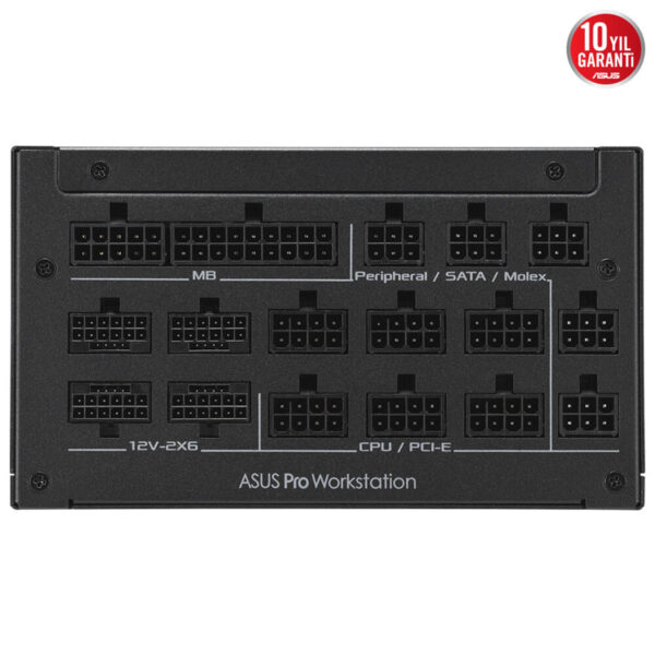 Asus Pro Ws 3000w Platinum 80+ Platinum Pcie 5.1 Full Modüler Atx 3.1 Güç Kaynağı 9