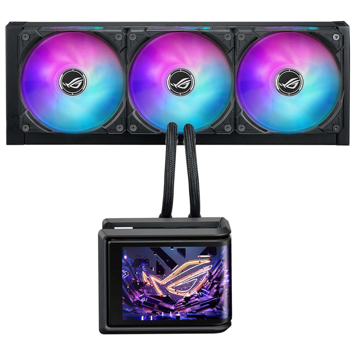 Yüksek performanslı bilgisayar soğutucu fanlar ve ekranlı RGB aydınlatmalı bileşenler ile gaming sistemi soğutmak ve estetik oyun deneyimi yaratmak için tasarlanmış.