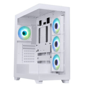 Bitfenix Ceto Premium Edition White Argb Temperli Cam Usb 3.1 Mid Tower Atx Bpab 850w 80+ Gaming Kasa 1