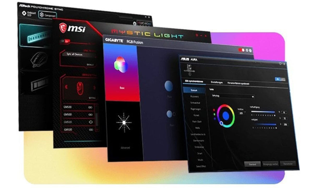 Ana Akım RGB Yazılım Desteği