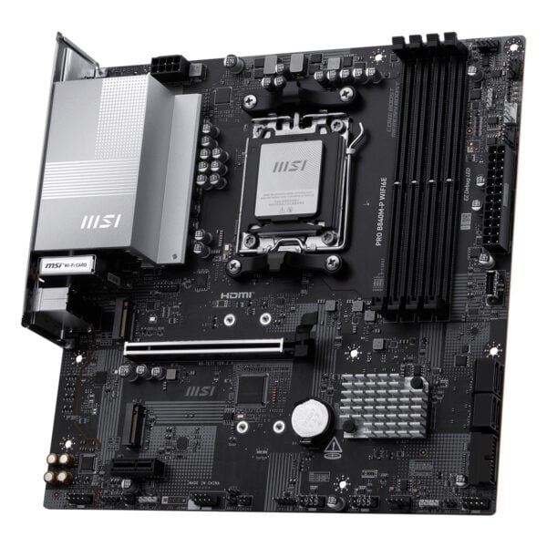 Msi Pro B840m P Wifi6e 8000mhz (oc) Ddr5 Soket Am5 M.2 Hdmi Matx Anakart 3