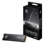 Msi Spatium M560 1tb Nvme Pcie Gen5 X4 Okuma 10200mb 8400mb Yazma M.2 Ssd 1
