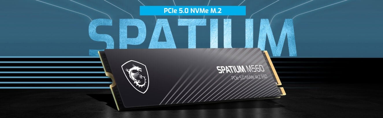 MSI SPATIUM M560 1TB M.2 SSD H1