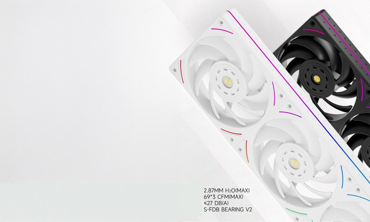 Sessiz 120 mm Fan