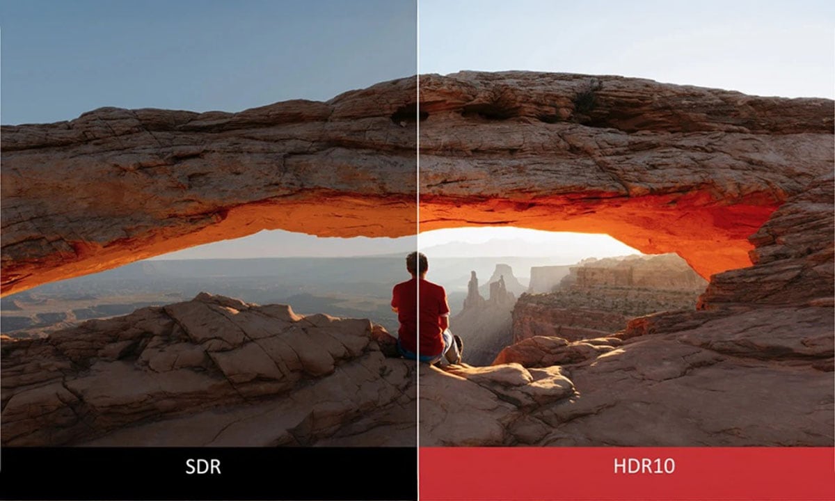 HDR10 ile Olağanüstü Kontrast ve Renk Doğruluğu