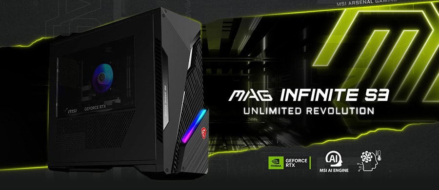 MSI MAG INFINITE S3 14NVL5-104EU Masaüstü Bilgisayar H2