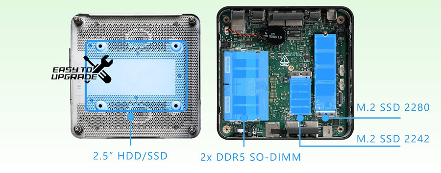 MSI CUBI NUC 1M-003EU Mini Bilgisayar H27