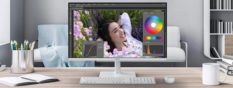 MSI MODERN MD272UPHW 27 inç 60Hz 4ms Monitör – FOTOĞRAF DÜZENLEME