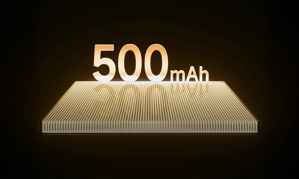 500mAh Pil ile 120 Saate Kadar Oynama Süresi