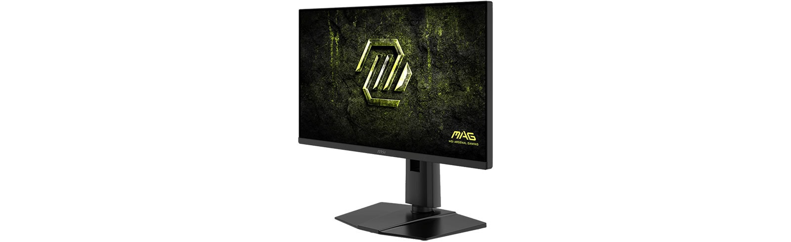 Yüksek kaliteli bilgisayar monitörü, oyun ve grafik tasarım için kullanılabilir, MSI MAG serisi, ergonomik tasarım, yüksek çözünürlük ve doğru renkler, profesyonel oyun deneyimi.
