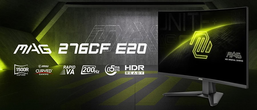 MSI MAG 276CF E20 Gaming Monitör H2