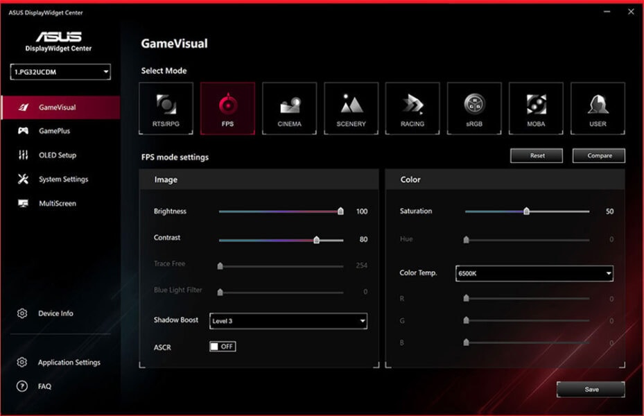 ROG Swift OLED PG32UCDMZ Yenilenmiş QD-OLED ve geleneksel QD-OLED ekranların renk ve görüntü kalitesini karşılaştıran detaylı görsel. Yeni nesil QD-OLED teknolojisi üstün renk doğruluğu ve kontrast sağlarken, geleneksel modelde renkler daha az canlı görünüyor. Bu görsel, ileri teknolojili ekranların kalitesini ve farklarını göstermek için ideal.