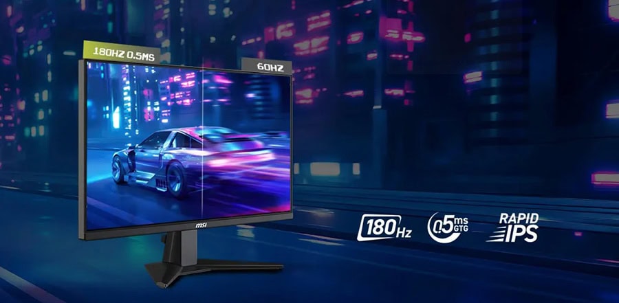 MSI MAG 274QF 27 inç 180Hz 0.5ms Gaming Monitör – Akıcı, Hızlı ve Kesin