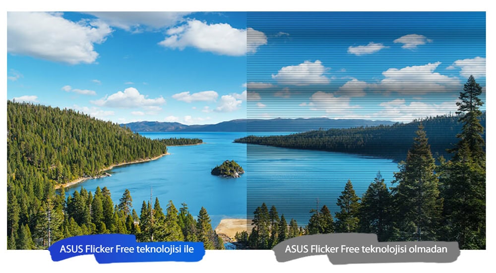 Yüksek kaliteli ASUS 27 inç monitör, IPS ekran, 100Hz yenileme hızı, 1ms MPRT, DisplayPort, geniş görüş açıları ve net görüntü performansı sunar.