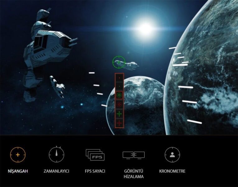TUF Gaming VG27AQ5A Yüksek çözünürlüklü ASUS TUF Gaming 27 inç monitör, 2560x1440 QHD ekran, IPS panel ve hızlı tepki süresi ile mükemmel oyun deneyimi sunar.