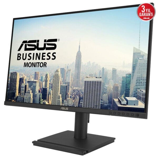 Yüksek çözünürlüklü ASUS İş Monitörü, geniş ekran ve üstün görüntü kalitesi ile ofis ve oyun deneyimini geliştiren modern tasarım.