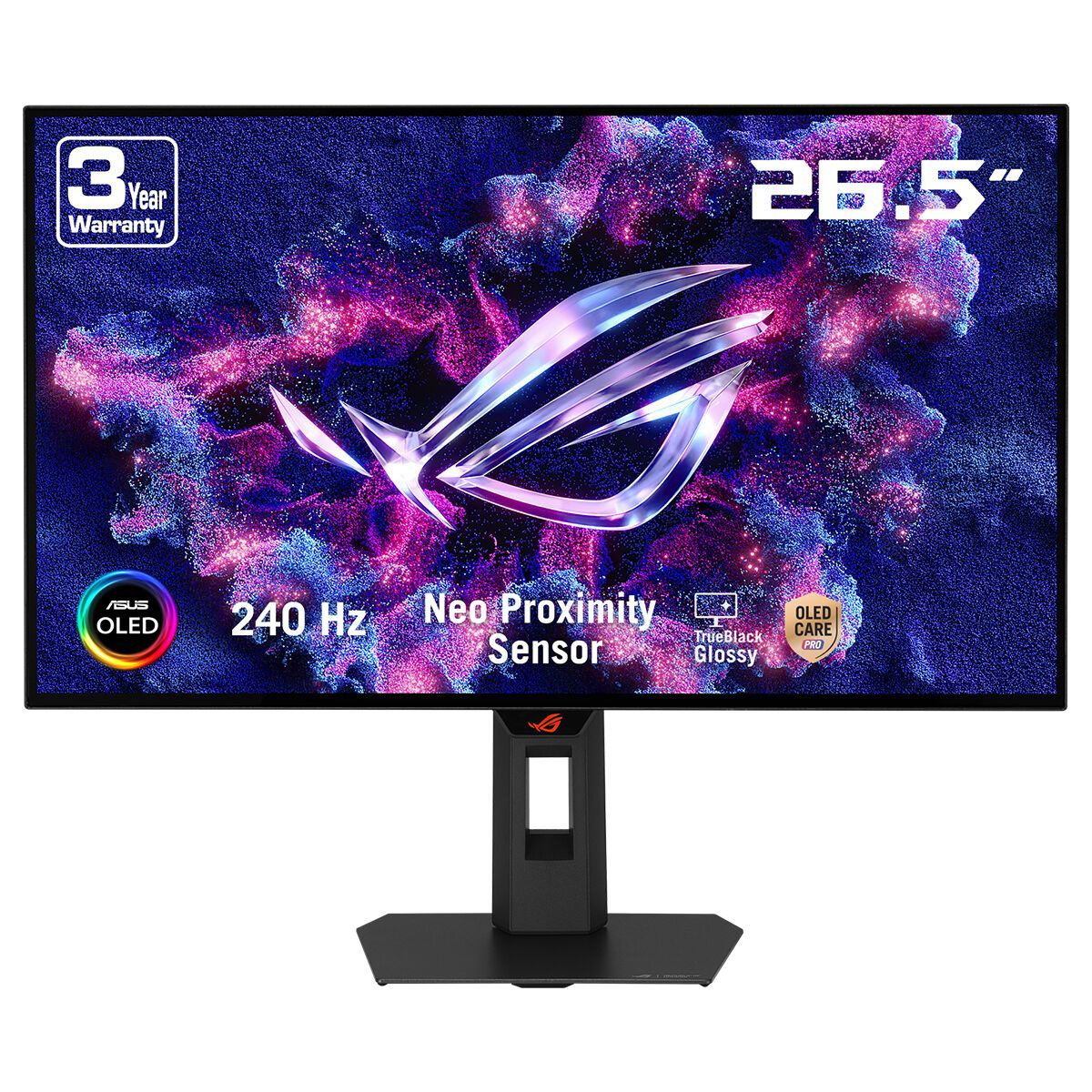 Asus Rog Strix Oled Xg27aqdmgr 26.5 Inç 240hz 0.03ms 2k Qhd Adaptive Sync Woled Pivot Gaming Monitör 1