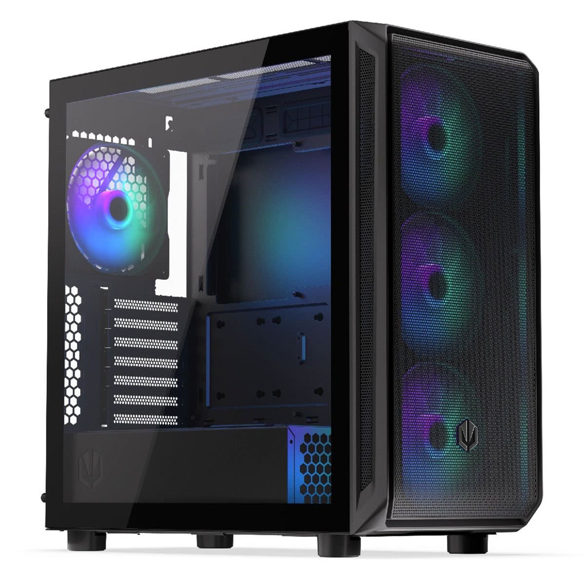 Endorfy Arx 700 Argb Mesh Temperli Cam Usb 3.2 Gen 2 Mid Tower Atx Gaming Kasa (ey2a013) 1