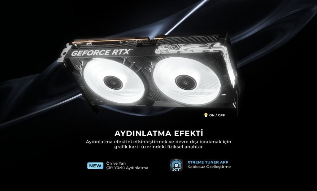 GALAX GeForce RTX 5050 1-Click OC V2 8GB Ekran Kartı h10