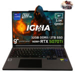 Gameraider Ignia Gr16 Intel Core I9 14900hx Geforce Rtx 5070ti 12gb 140w 32gb Ddr5 2tb Ssd 16 Inç 2.5k Qhd+ 300hz Freedos Gaming Laptop Çanta Hediyeli Control Resonant Hediyeli 1