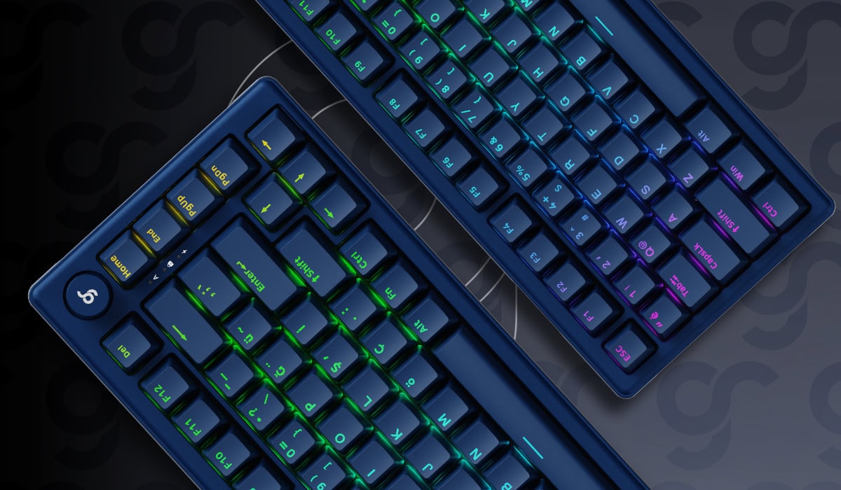 Gameraider K1 He Dark Blue Kablolu Gaming Klavye H1