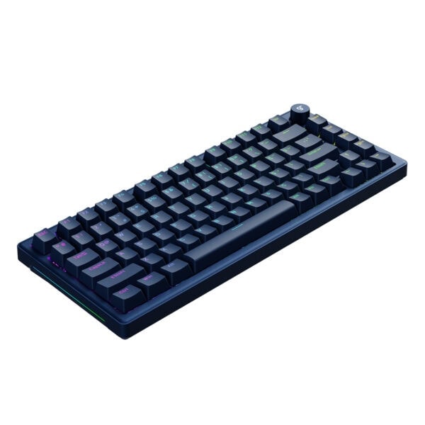 Yazılım ve oyunlar için RGB led aydınlatmalı mekanik masaüstü klavye, çok renkli aydınlatma efektleri ve programlanabilir tuşlar ile yüksek performans sağlar.