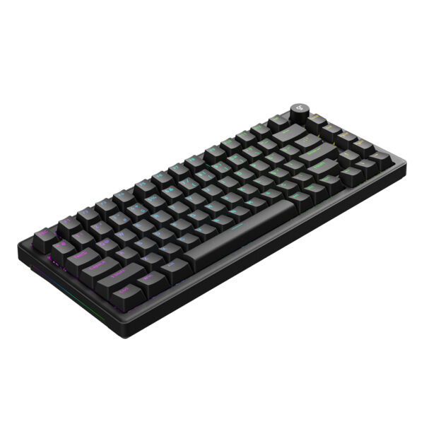 Renkli RGB aydınlatmalı oyun klavyesi, kompakt ve yüksek performanslı,Gaming.gen.tr'de uygun fiyatlarla satılır.