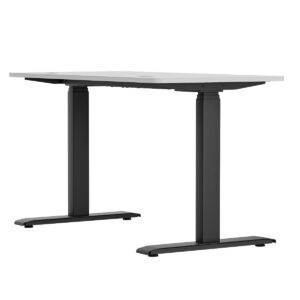Yükseklik ayarlı bilgisayar çalışma masası, modern ofis ve oyun odası mobilyası, ergonomik tasarım, dayanıklı yapı, ofis veya ev kullanımı için ideal.