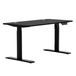 Şık ve ergonomik siyah bilgisayar çalışma masası, ayarlanabilir yüksekliği ve geniş yüzeyi ile ofis ve gaming kullanımına uygun. Modern tasarım, dayanıklı malzeme ve düzenli çalışma alanı sağlar.