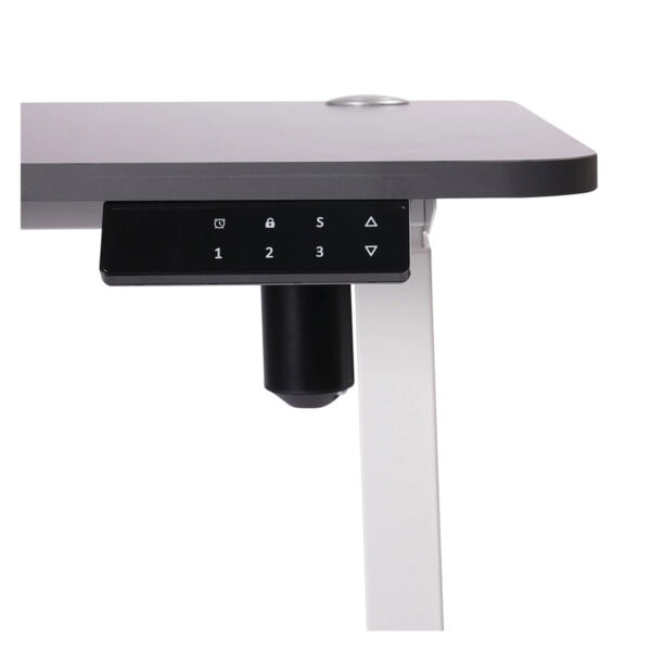Yüksek kaliteli oyun masası özellikleri, kontrollü parlak yüzey ve ayarlanabilir ayaklar ile ergonomik tasarım. Ayrıca entegre kontrol paneli ve stabilite sağlayan yapısıyla ev ve ofis kullanımı için ideal.