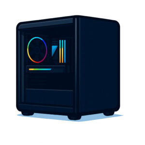 Yüksek performanslı oyun bilgisayarı ve ışıklı RGB soğutucu fan ile şık tasarım, yüksek grafik ve hızlı işlem yeteneği. En iyi gaming ve e-spor deneyimi için ideal bilgisayar kasası.
