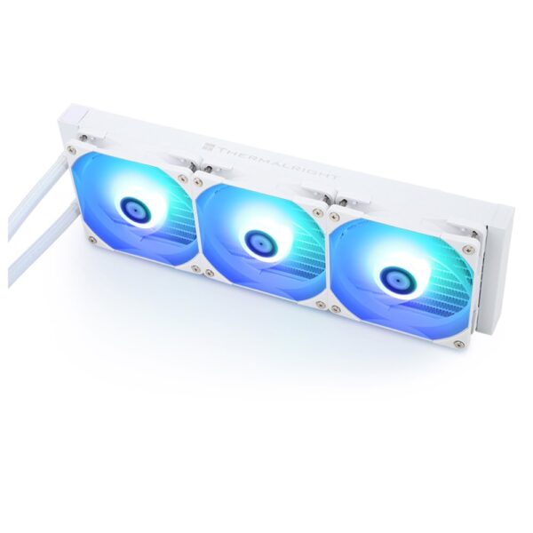 Yüksek performanslı bilgisayar sıvı soğutma fanları, RGB aydınlatmalı fanlar, oyun ve bilgisayar donanımı için soğutucu fanlar, beyaz renkli bilgisayar soğutucu fanları, gaming ve teknik donanım odaklı.