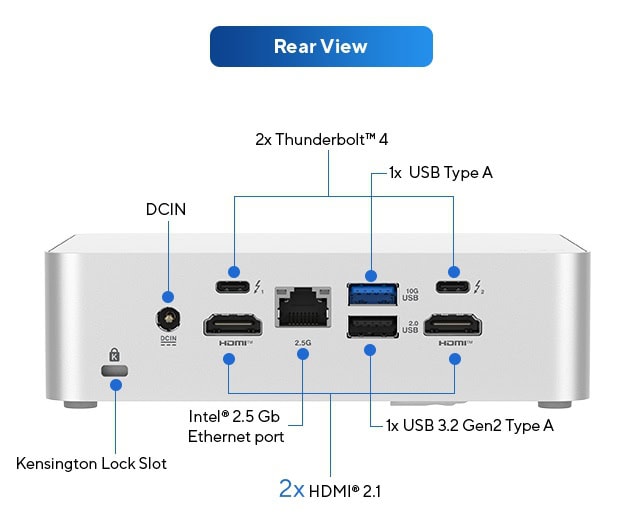 ASUS NUC 15 Pro+ ASUS NUC 15 Pro+ Mini Bilgisayar H16