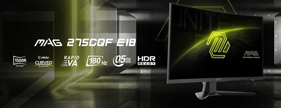 MSI MAG 275CQF E18 Gaming Monitör – görsel 2