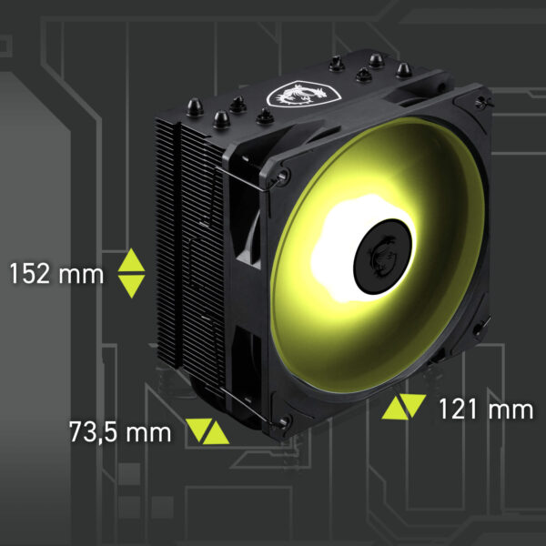 MSI MAG COREFROZR AA13 ARGB Hava Soğutucu – Temel Soğutma. Sıradışı Fiyat