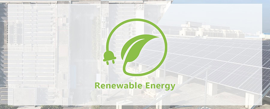 Güneş ve rüzgar enerjisiyle çalışan yenilenebilir enerji paneli ve temiz enerji ikonları, sürdürülebilir enerji çözümleri için ideal çözüm.