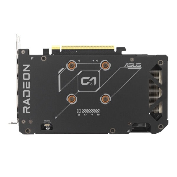 Yüksek performanslı ASUS Radeon ekran kartı, oyun ve grafik işlemleri için güçlü grafik hızlandırma çözümü. RGB ışıklandırma ve gelişmiş soğutma özellikleriyle öne çıkan modern tasarım.