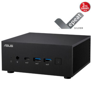 Yüksek performanslı Asus mini PC, USB-C, HDMI ve Ethernet portlarıyla bilgisayar ve oyun tutkunları için ideal, şık ve kompakt tasarıma sahip, 3 yıl garanti ile güvenilirlik sunar.